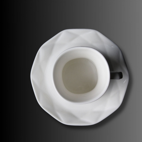 Set cești cafea porțelan HEXA [2]