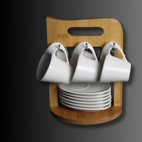 Set cești cafea din portelan LOOP [3]