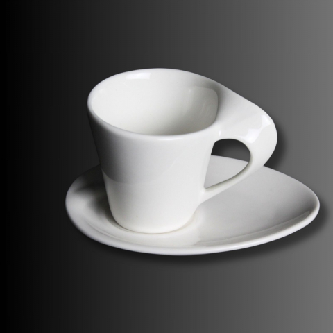 Bucatarie - Set cești cafea din portelan LOOP