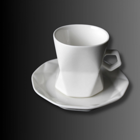 Set cești cafea porțelan HEXA [1]