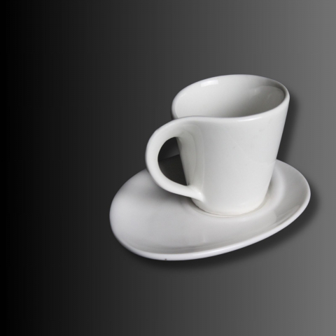Set cești cafea din portelan LOOP [1]