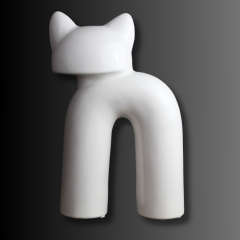 MIAU, statuetǎ decorativă in formǎ de pisicǎ [2]