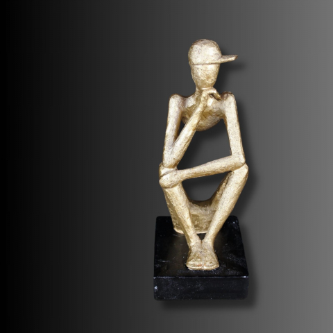 Figurine si statuete - Statueta decorativă Gânditorul Urban