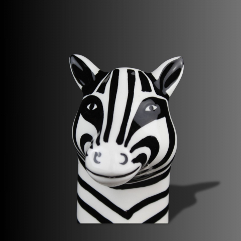 ZEBRIS, vazǎ decorativă cap de zebra [2]