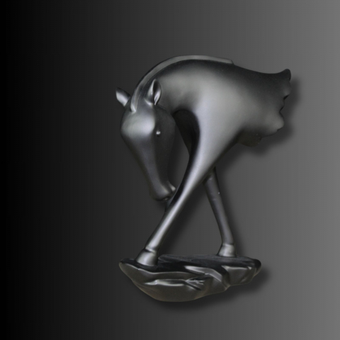 Statueta decorativă PEGAS NOIR [1]