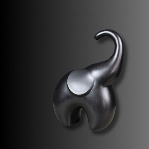 Statueta decorativă ELEFANT NOROCOS [4]