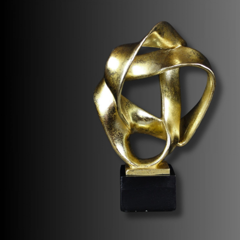 Figurine si statuete - Statuetǎ decorativă LEGATURI DE AUR
