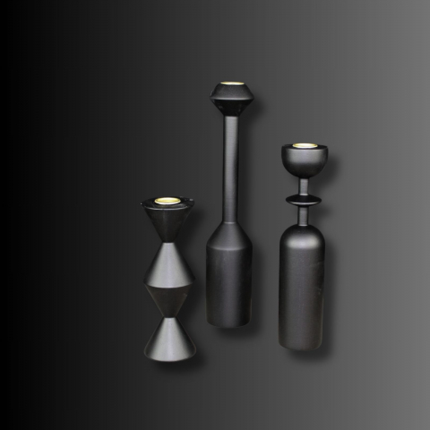 Suport lumânări DARK ELEGANCE [1]