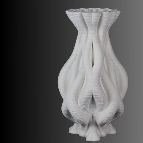 Vaze decorative - MEDUSA, vazǎ decorativă executata 3D