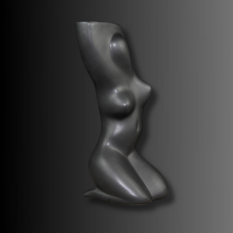 VENUS NOIR ,vazǎ decorativă neagra [1]