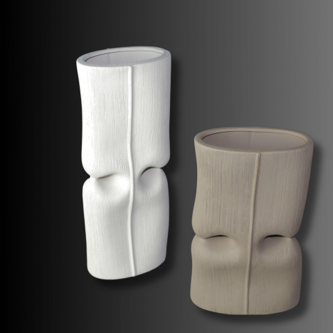 Shadow Vase, vaza  decorativa cu decupaj central, design modern [4]
