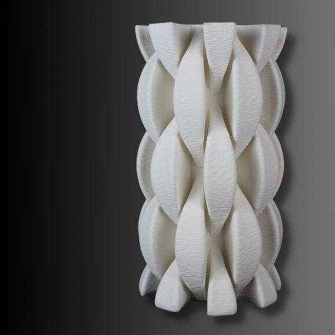 Vaze decorative - TESSERA, vazǎ decorativă ceramica 3D