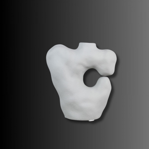 Eclipse Albǎ , Vaza sculpturală , cu un gol enigmatic in centru [3]