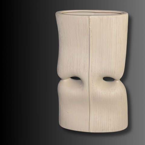 Shadow Vase, vaza  decorativa cu decupaj central, design modern [2]