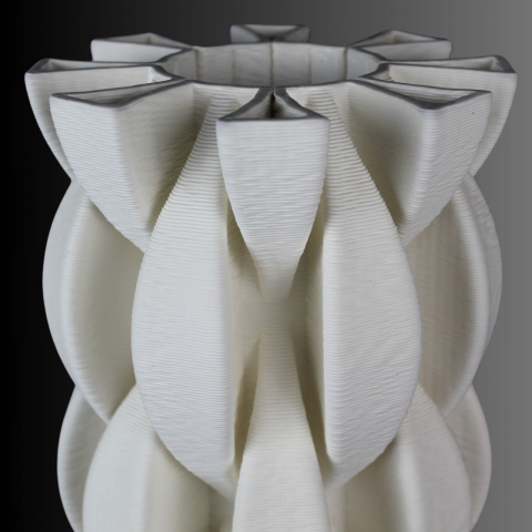 TESSERA, vazǎ decorativă ceramica 3D [2]