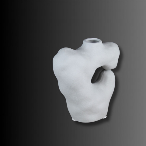 Eclipse Albǎ , Vaza sculpturală , cu un gol enigmatic in centru [4]
