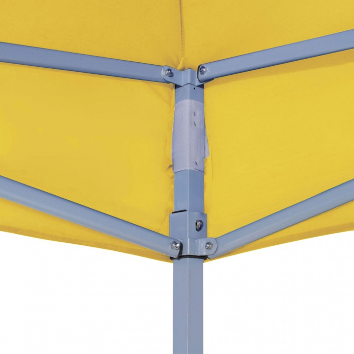 Prelata acoperis cort 2, 9 x 2, 9 m, impermeabila, invelis cauciucat, protectie UV, galben [3]