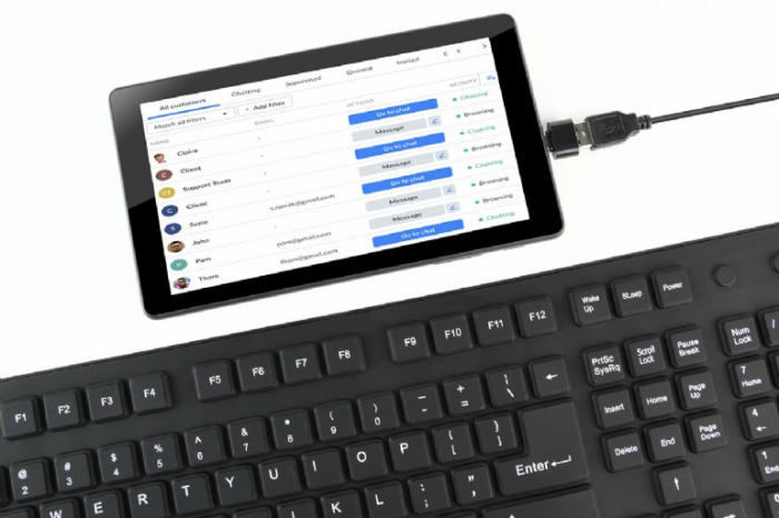 Tastatura flexibila cu USB soft touch [2]