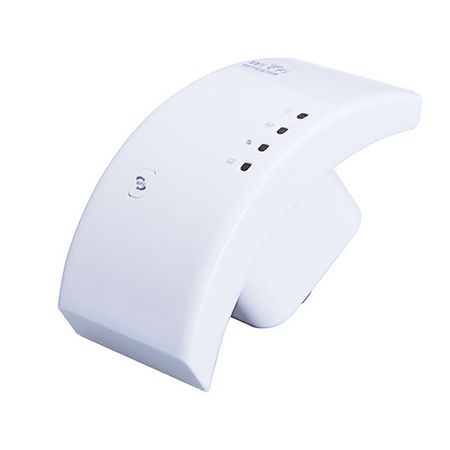 Amplificator semnal Wireless, WiFi Repeater, 300 mbps, WLAN 2.4 GHz, alb [1]