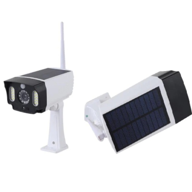 Proiector solar, COB LED, Infrarosu si Acumulator Incorporat, Tip Camera Wi-Fi [2]
