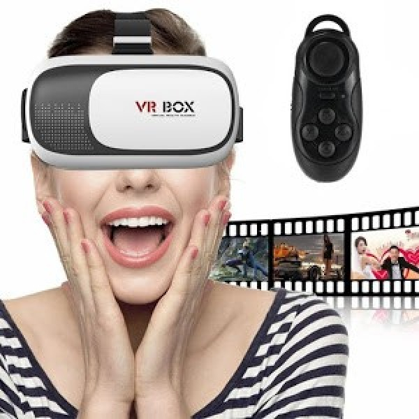 Ochelari Virtuali VR-BOX compatibili cu smartphone-uri, ecran de la 4, 7 inchi pana la 6.0 inch, alb [3]