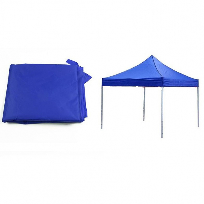 Prelata acoperis pentru cort 2, 9 x 2, 9 m, impermeabila, albastru [3]