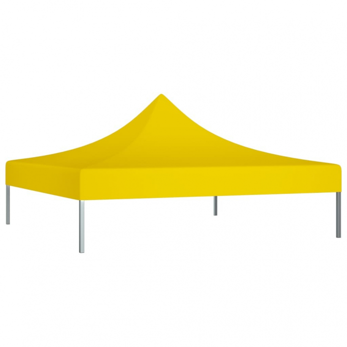 Prelata acoperis cort 2, 9 x 2, 9 m, impermeabila, invelis cauciucat, protectie UV, galben [5]