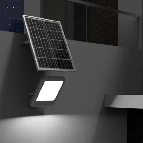 Proiector solar 60W cu panou solar si telecomanda [1]