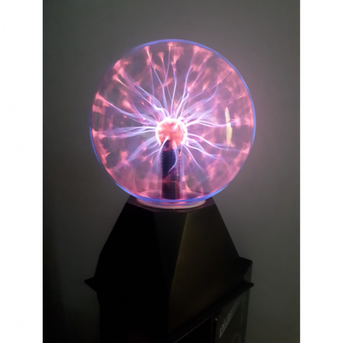 Lampa sferica cu plasma 220V, 20cm, 8 Inch, 6 w [6]