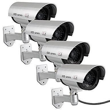 Set 4 camere supraveghere video false, cu LED incorporat [2]