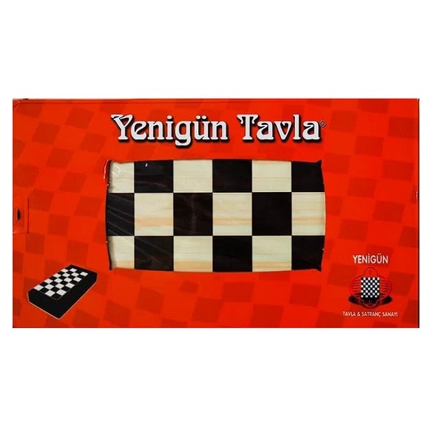 Joc de table, Yenigun Backgammon, cutie de lemn lacuit [1]