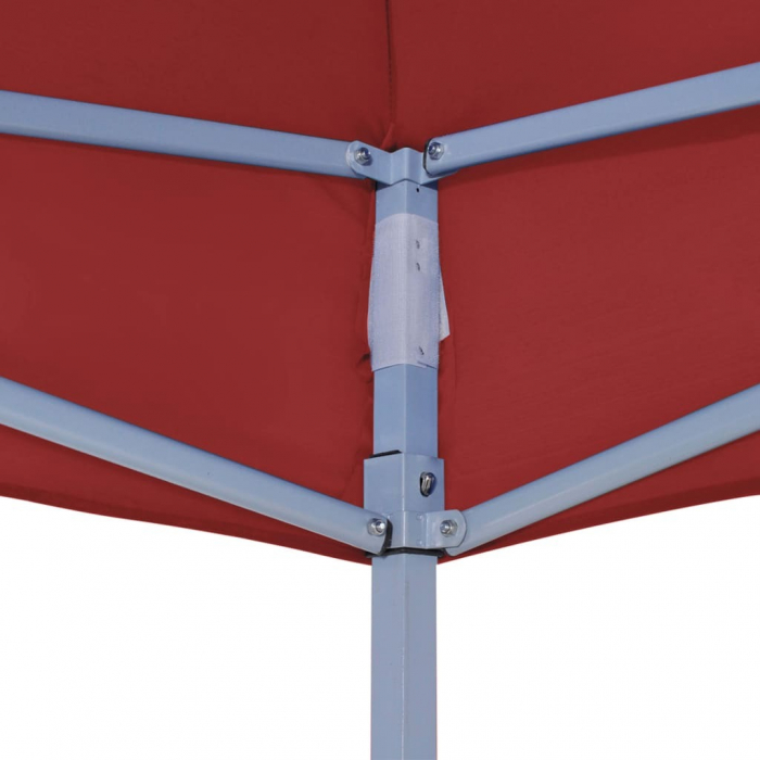 Prelata acoperis cort 2, 9 x 2, 9 m, impermeabila, invelis cauciucat, protectie UV, Burghundi [4]