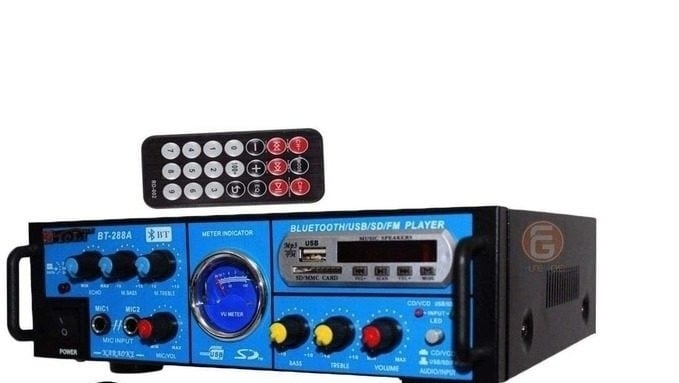 Amplificator audio profesional cu Bluetooth MP3 Player si Radio FM BT-288 [2]