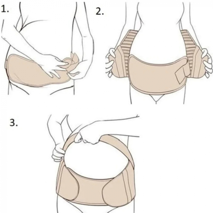 Centura elastica pentru gravide Sibote [5]