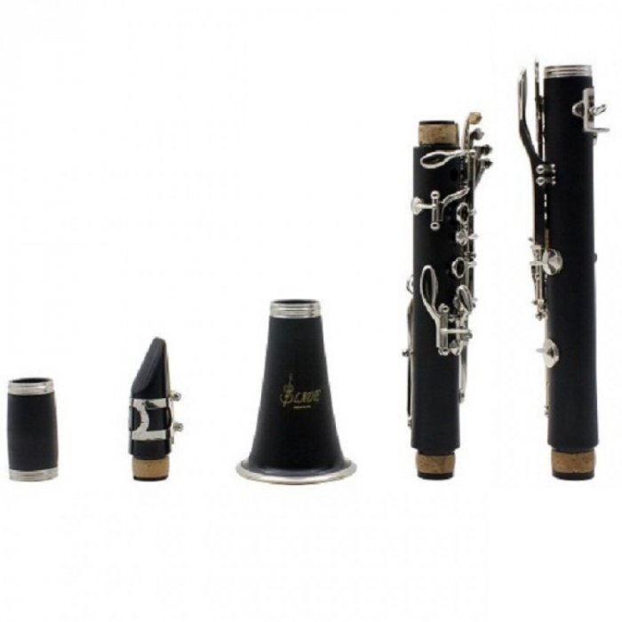 Clarinet 17 Clape si 6 Inele, butoias de rezerva, cutie pentru depozitare inclusa [3]