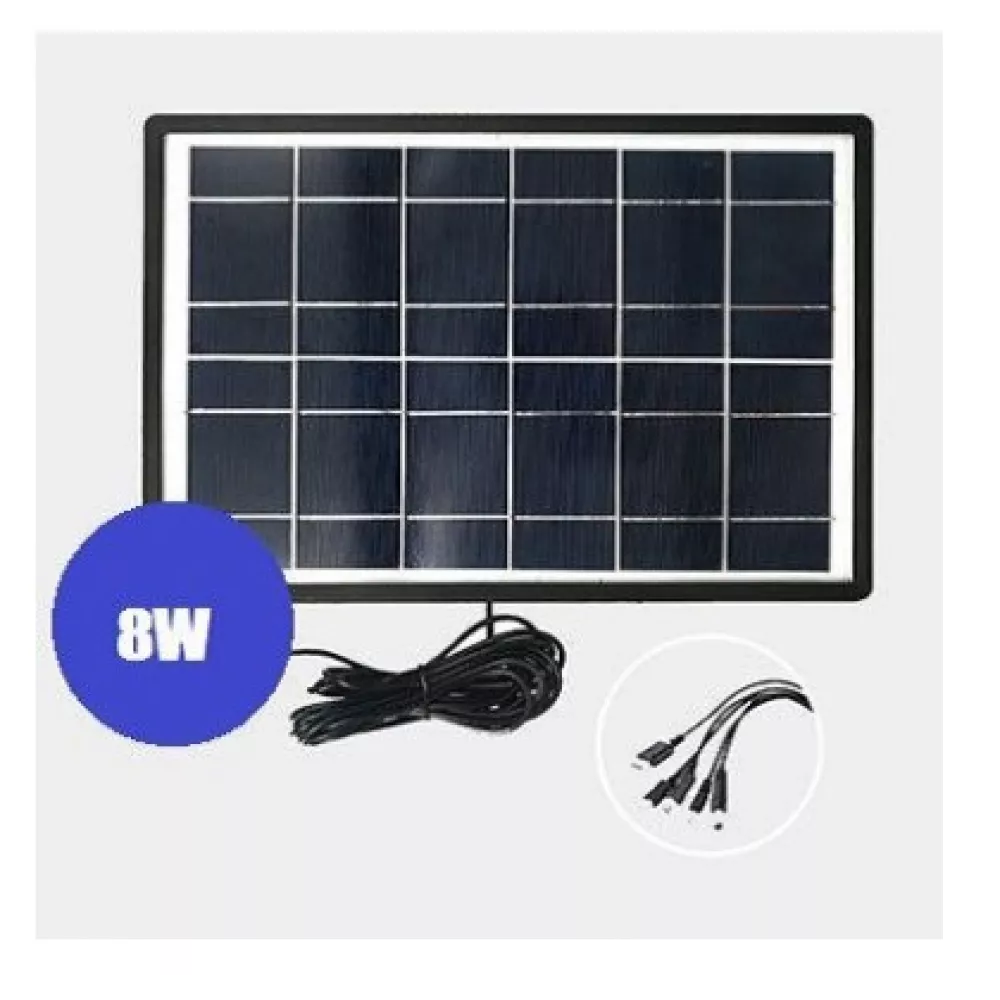 Panou solar pentru incarcare telefon si dispozitive 8W [5]