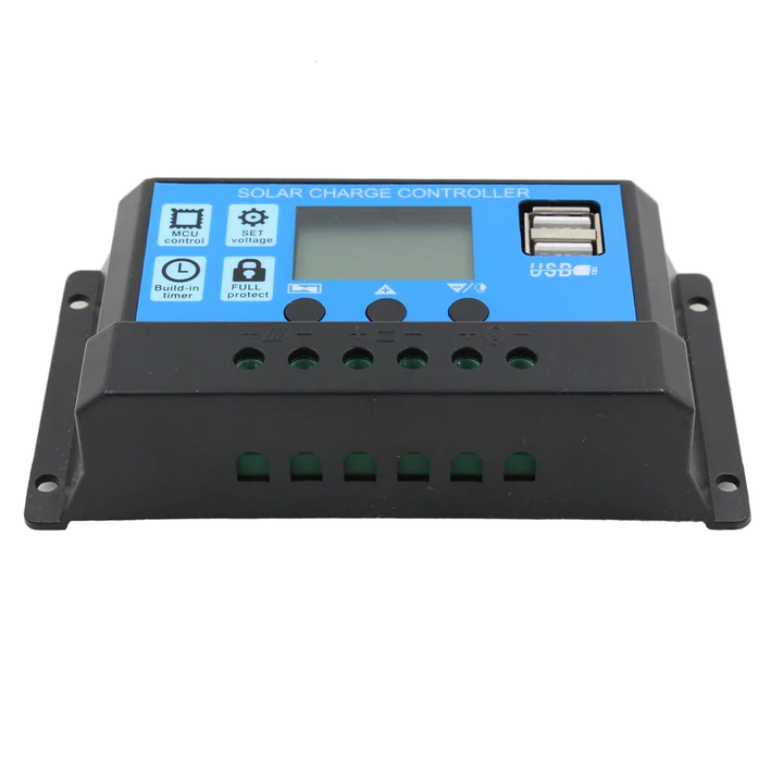 Regulator Controler Solar PWM 30A, 12V24V, 2 X USB Si LCD [3]