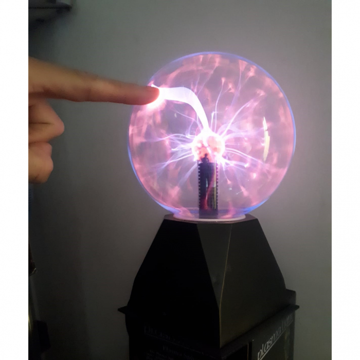Lampa sferica cu plasma 220V, 20cm, 8 Inch, 6 w [7]