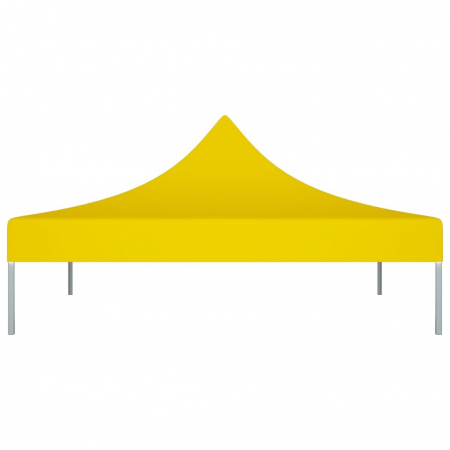 Prelata acoperis cort 2, 9 x 2, 9 m, impermeabila, invelis cauciucat, protectie UV, galben [3]
