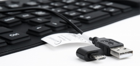 Tastatura flexibila cu USB soft touch [2]