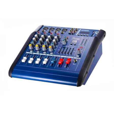 Mixer audio cu amplificare cu Bluetooth, 2 x 200 Watt si 4 canale [0]