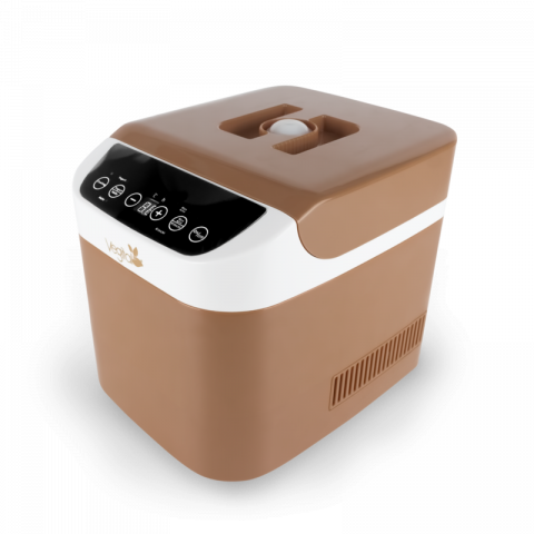 Aparat pentru fermentat multifunctional cu racitor Vegital, maro, 1.2 litri [0]