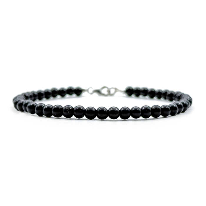 Bratara din Argint 925 cu Onix Lucios 4mm [1]