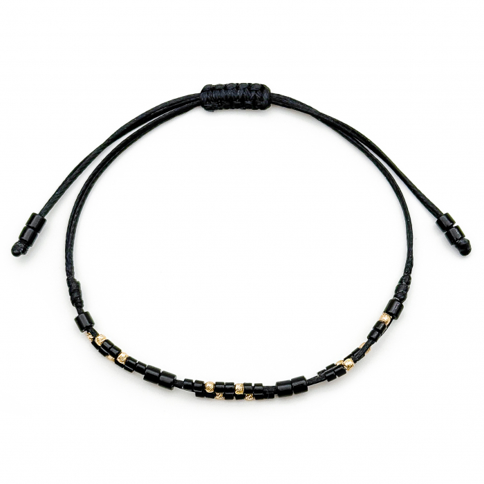 Miyuki and 14K Gold Beads Bracelet [2]