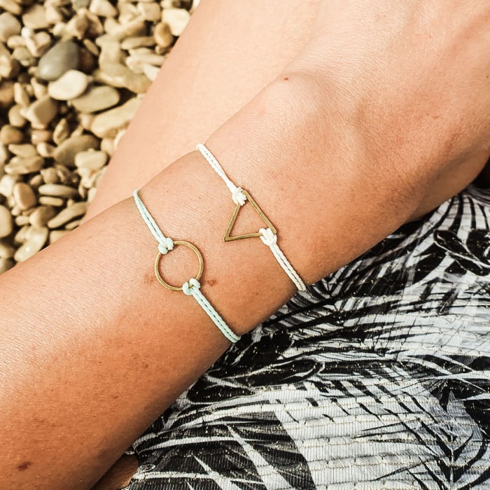 Gold Circle Handmade Velar Bracelet [3]