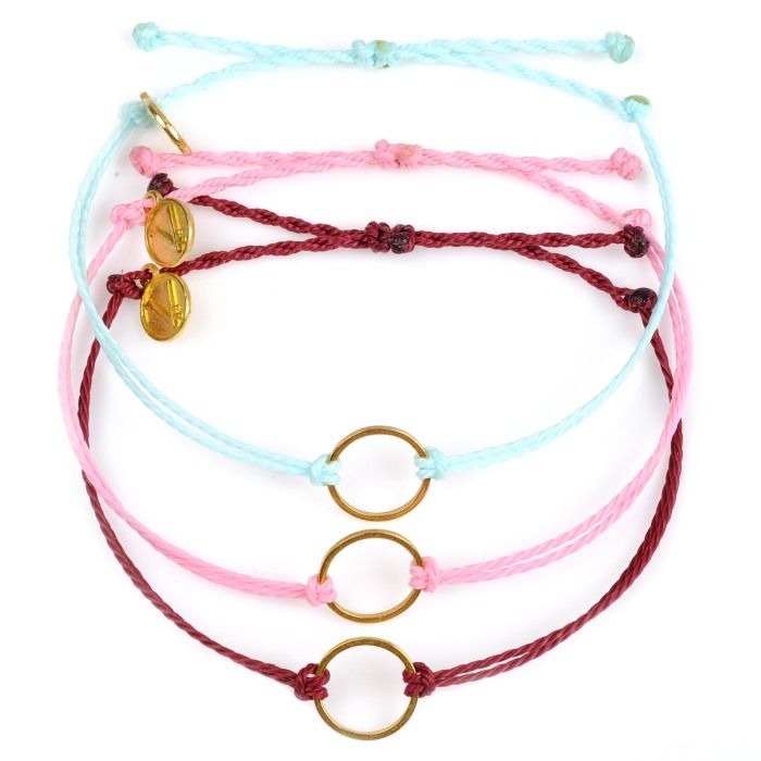 Gold Circle Handmade Velar Bracelet [2]