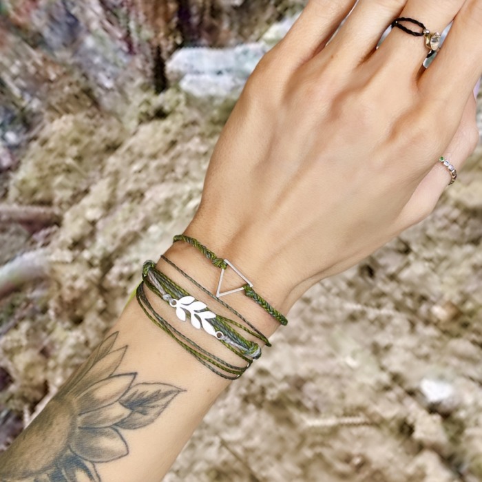 Set Bratari din Snur Velar Nature Means Happiness [5]