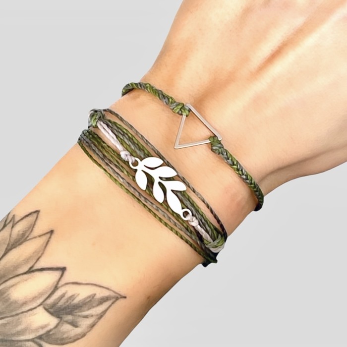 Set Bratari din Snur Velar Nature Means Happiness [4]