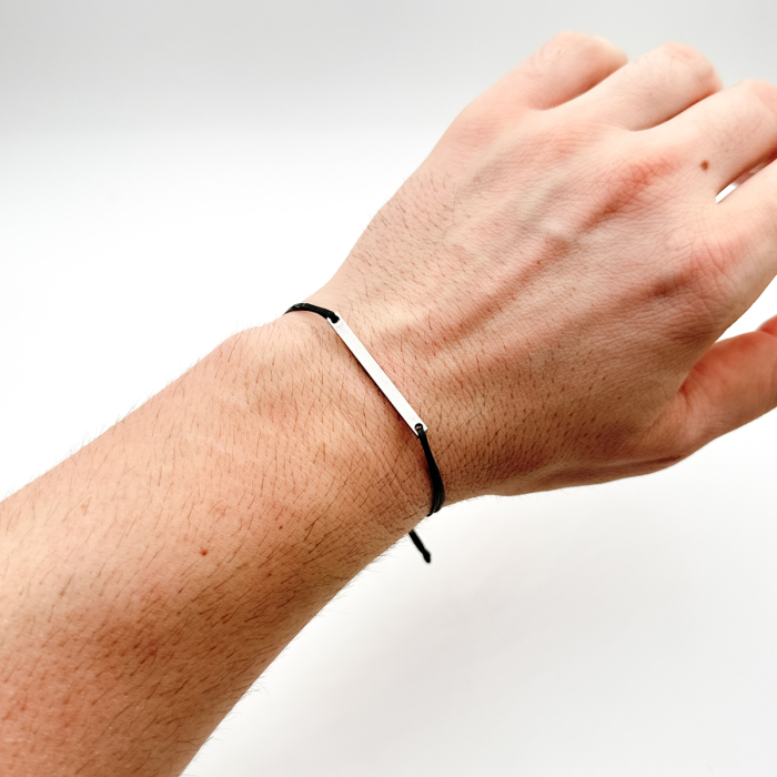 Set Bratari Cuplu cu Accesorii Inox [3]