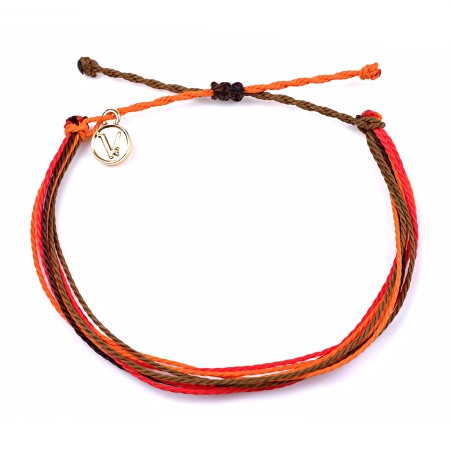 Bratari Ⓥ Originals - Bratara din Snur Velar Autumn Red Sun